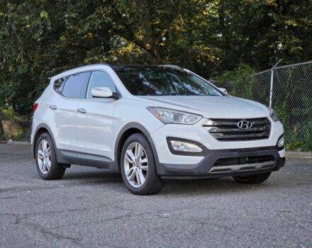 Белый Хендай Санта Фе, объемом двигателя 2 л и пробегом 90 тыс. км за 7500 $, фото 2 на Automoto.ua