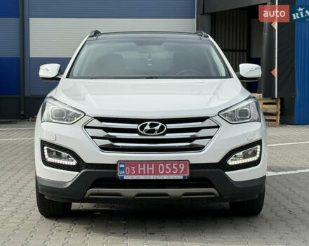 Белый Хендай Санта Фе, объемом двигателя 2.2 л и пробегом 167 тыс. км за 17450 $, фото 3 на Automoto.ua