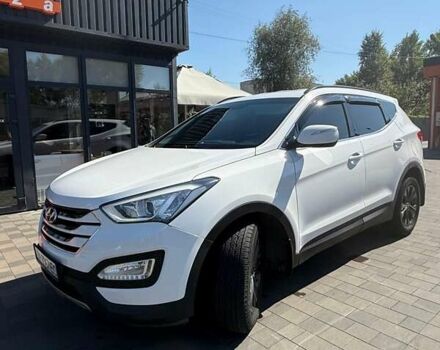 Белый Хендай Санта Фе, объемом двигателя 2.2 л и пробегом 225 тыс. км за 19500 $, фото 11 на Automoto.ua