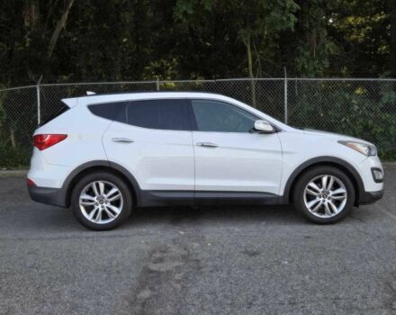 Белый Хендай Санта Фе, объемом двигателя 2 л и пробегом 90 тыс. км за 7500 $, фото 3 на Automoto.ua