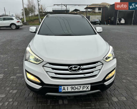 Белый Хендай Санта Фе, объемом двигателя 2 л и пробегом 110 тыс. км за 19200 $, фото 1 на Automoto.ua