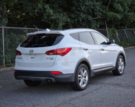 Белый Хендай Санта Фе, объемом двигателя 2 л и пробегом 90 тыс. км за 7500 $, фото 4 на Automoto.ua