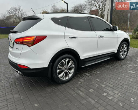 Белый Хендай Санта Фе, объемом двигателя 2 л и пробегом 110 тыс. км за 19200 $, фото 2 на Automoto.ua