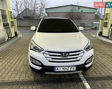 Белый Хендай Санта Фе, объемом двигателя 2 л и пробегом 110 тыс. км за 19200 $, фото 6 на Automoto.ua