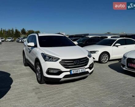 Білий Хендай Санта Фе, об'ємом двигуна 2 л та пробігом 198 тис. км за 17900 $, фото 2 на Automoto.ua
