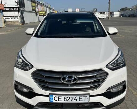 Белый Хендай Санта Фе, объемом двигателя 2.2 л и пробегом 199 тыс. км за 22000 $, фото 3 на Automoto.ua