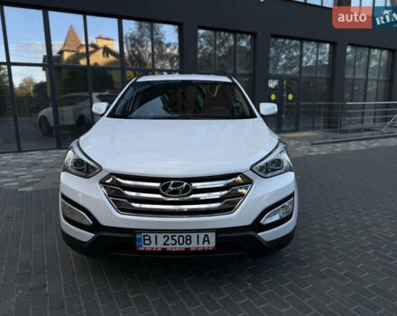 Белый Хендай Санта Фе, объемом двигателя 2.36 л и пробегом 177 тыс. км за 13500 $, фото 2 на Automoto.ua