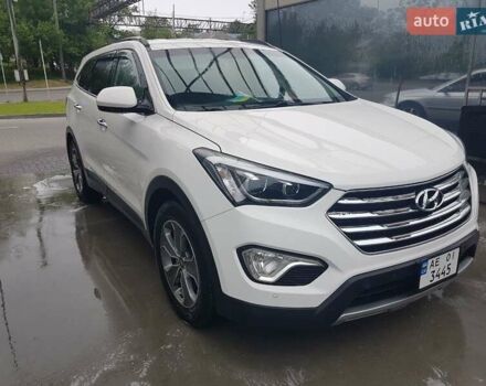 Белый Хендай Санта Фе, объемом двигателя 3.34 л и пробегом 160 тыс. км за 15399 $, фото 4 на Automoto.ua