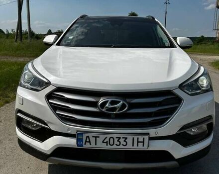 Белый Хендай Санта Фе, объемом двигателя 2.2 л и пробегом 223 тыс. км за 19500 $, фото 2 на Automoto.ua