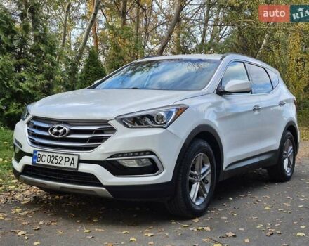 Белый Хендай Санта Фе, объемом двигателя 2.4 л и пробегом 110 тыс. км за 14950 $, фото 9 на Automoto.ua