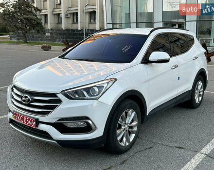 Білий Хендай Санта Фе, об'ємом двигуна 2 л та пробігом 164 тис. км за 18500 $, фото 1 на Automoto.ua
