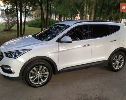 Белый Хендай Санта Фе, объемом двигателя 2 л и пробегом 215 тыс. км за 19000 $, фото 4 на Automoto.ua