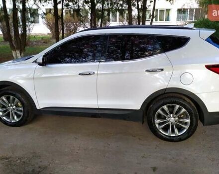 Белый Хендай Санта Фе, объемом двигателя 2 л и пробегом 215 тыс. км за 19000 $, фото 10 на Automoto.ua