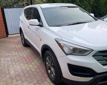 Белый Хендай Санта Фе, объемом двигателя 2.36 л и пробегом 152 тыс. км за 12200 $, фото 2 на Automoto.ua