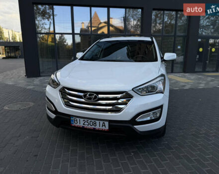 Белый Хендай Санта Фе, объемом двигателя 2.36 л и пробегом 177 тыс. км за 13500 $, фото 4 на Automoto.ua