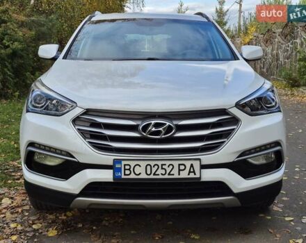 Белый Хендай Санта Фе, объемом двигателя 2.4 л и пробегом 110 тыс. км за 14950 $, фото 6 на Automoto.ua