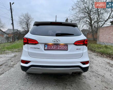 Белый Хендай Санта Фе, объемом двигателя 2 л и пробегом 210 тыс. км за 17500 $, фото 8 на Automoto.ua
