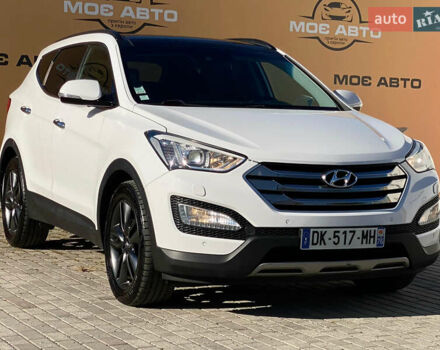 Белый Хендай Санта Фе, объемом двигателя 2.2 л и пробегом 214 тыс. км за 18500 $, фото 2 на Automoto.ua