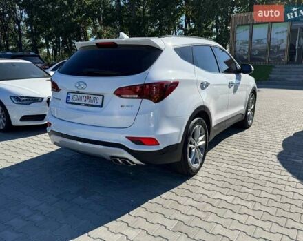 Білий Хендай Санта Фе, об'ємом двигуна 2 л та пробігом 198 тис. км за 17900 $, фото 3 на Automoto.ua