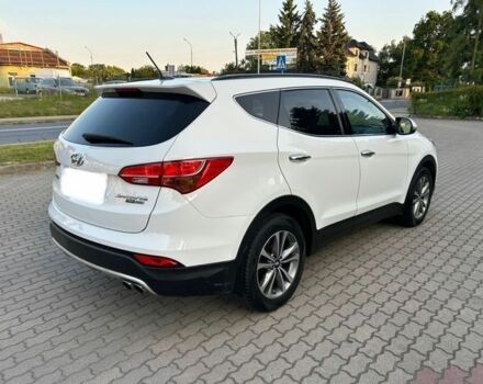 Белый Хендай Санта Фе, объемом двигателя 2 л и пробегом 190 тыс. км за 8300 $, фото 4 на Automoto.ua