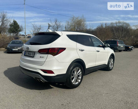 Белый Хендай Санта Фе, объемом двигателя 2 л и пробегом 170 тыс. км за 19000 $, фото 10 на Automoto.ua