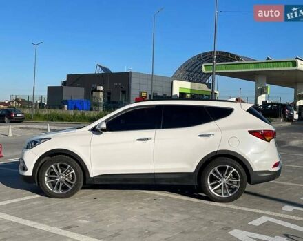 Белый Хендай Санта Фе, объемом двигателя 2 л и пробегом 137 тыс. км за 23500 $, фото 6 на Automoto.ua