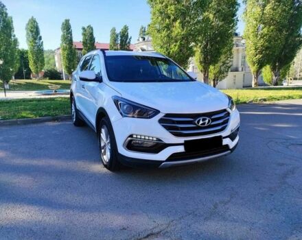 Білий Хендай Санта Фе, об'ємом двигуна 2 л та пробігом 138 тис. км за 16400 $, фото 10 на Automoto.ua