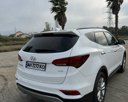 Белый Хендай Санта Фе, объемом двигателя 2.36 л и пробегом 110 тыс. км за 18000 $, фото 2 на Automoto.ua