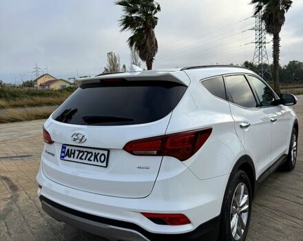 Белый Хендай Санта Фе, объемом двигателя 2.4 л и пробегом 110 тыс. км за 18500 $, фото 2 на Automoto.ua