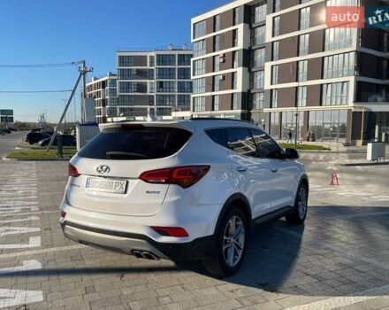 Белый Хендай Санта Фе, объемом двигателя 2 л и пробегом 137 тыс. км за 23500 $, фото 5 на Automoto.ua