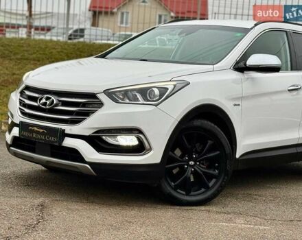 Белый Хендай Санта Фе, объемом двигателя 2.2 л и пробегом 211 тыс. км за 21990 $, фото 6 на Automoto.ua