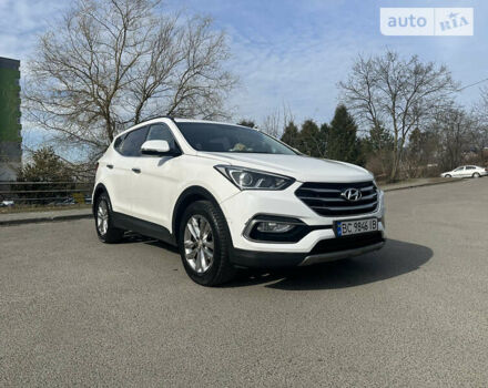 Белый Хендай Санта Фе, объемом двигателя 2 л и пробегом 170 тыс. км за 19000 $, фото 15 на Automoto.ua