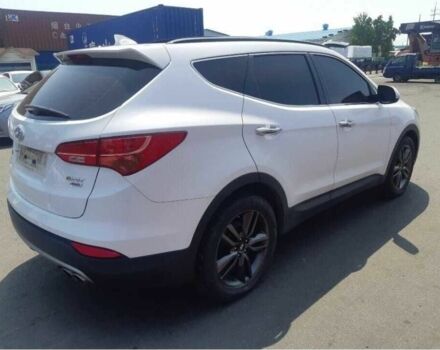 Белый Хендай Санта Фе, объемом двигателя 2 л и пробегом 94 тыс. км за 5400 $, фото 3 на Automoto.ua