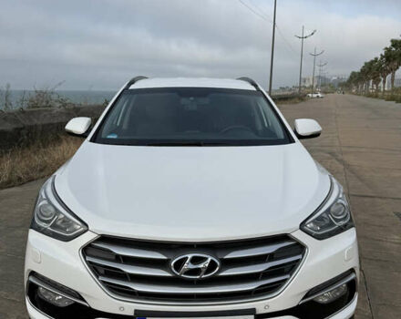 Белый Хендай Санта Фе, объемом двигателя 2.36 л и пробегом 110 тыс. км за 18000 $, фото 1 на Automoto.ua