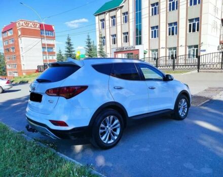 Білий Хендай Санта Фе, об'ємом двигуна 2 л та пробігом 138 тис. км за 16400 $, фото 8 на Automoto.ua