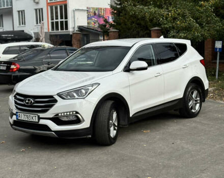 Белый Хендай Санта Фе, объемом двигателя 2.2 л и пробегом 146 тыс. км за 18500 $, фото 2 на Automoto.ua