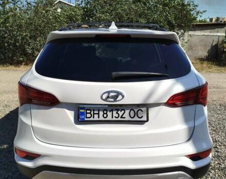 Белый Хендай Санта Фе, объемом двигателя 2.4 л и пробегом 94 тыс. км за 16500 $, фото 1 на Automoto.ua