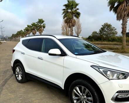 Белый Хендай Санта Фе, объемом двигателя 2.4 л и пробегом 110 тыс. км за 18500 $, фото 1 на Automoto.ua