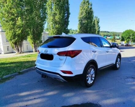 Білий Хендай Санта Фе, об'ємом двигуна 2 л та пробігом 138 тис. км за 16400 $, фото 6 на Automoto.ua