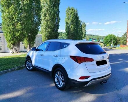 Білий Хендай Санта Фе, об'ємом двигуна 2 л та пробігом 138 тис. км за 16400 $, фото 5 на Automoto.ua