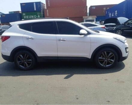 Белый Хендай Санта Фе, объемом двигателя 2 л и пробегом 94 тыс. км за 5400 $, фото 2 на Automoto.ua
