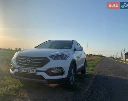 Белый Хендай Санта Фе, объемом двигателя 2.4 л и пробегом 78 тыс. км за 17500 $, фото 9 на Automoto.ua