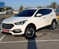 Белый Хендай Санта Фе, объемом двигателя 2 л и пробегом 150 тыс. км за 21500 $, фото 1 на Automoto.ua