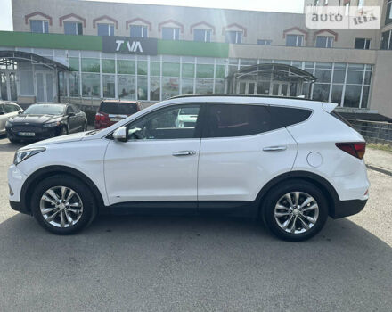 Белый Хендай Санта Фе, объемом двигателя 2 л и пробегом 170 тыс. км за 19000 $, фото 13 на Automoto.ua