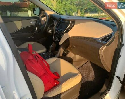 Белый Хендай Санта Фе, объемом двигателя 2.4 л и пробегом 78 тыс. км за 17500 $, фото 13 на Automoto.ua