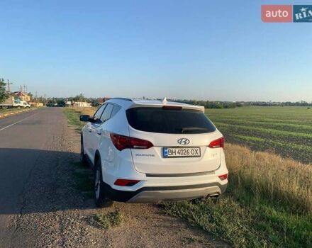 Белый Хендай Санта Фе, объемом двигателя 2.4 л и пробегом 78 тыс. км за 17500 $, фото 3 на Automoto.ua