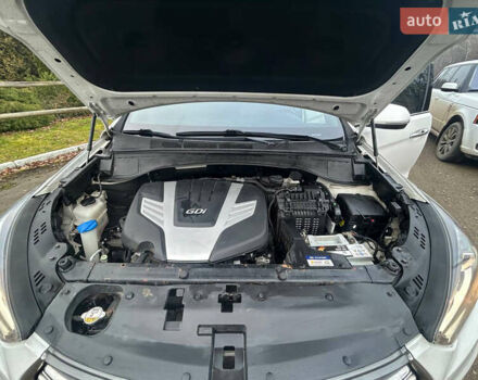 Белый Хендай Санта Фе, объемом двигателя 3.34 л и пробегом 205 тыс. км за 17300 $, фото 10 на Automoto.ua