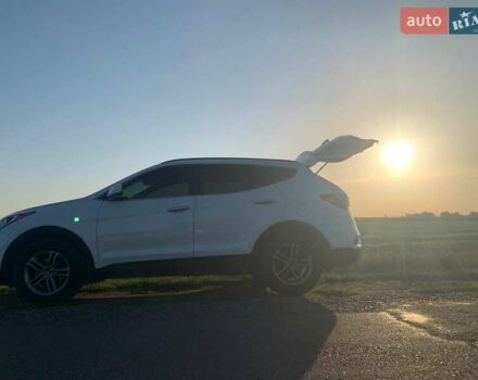 Белый Хендай Санта Фе, объемом двигателя 2.4 л и пробегом 78 тыс. км за 17500 $, фото 8 на Automoto.ua