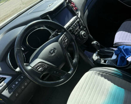 Белый Хендай Санта Фе, объемом двигателя 2 л и пробегом 186 тыс. км за 21200 $, фото 5 на Automoto.ua