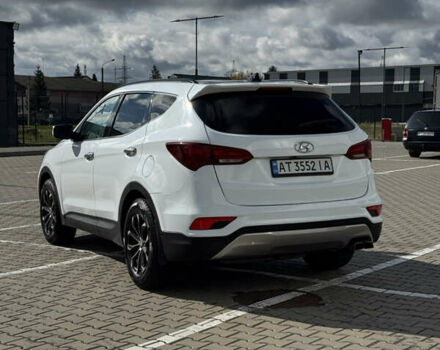 Хендай Санта Фе 2017 в Ивано-Франковске на Automoto.ua Белый Хендай Санта Фе, объемом двигателя 2.36 л и пробегом 73 тыс. км за 11900 $, фото 4 на Automoto.ua